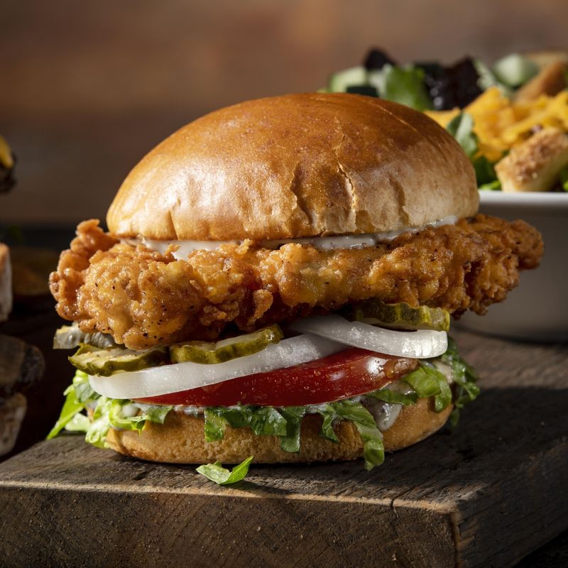 Crispy Buttermilk Chicken Sandwich
