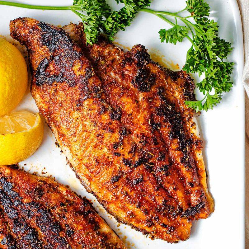 Cajun Grilled Catfish
