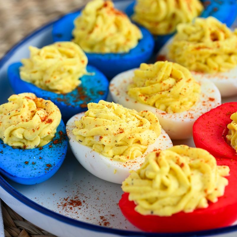 Deviled Eggs With A Bang