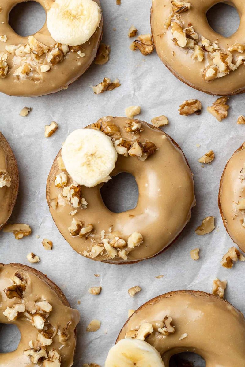Banana Bread Donuts