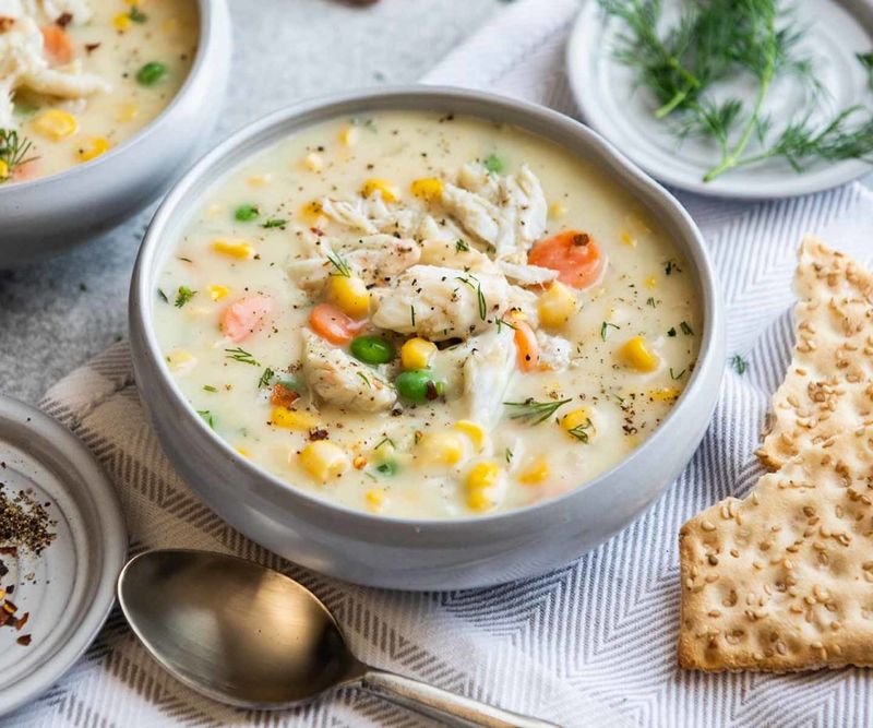 Crab And Corn Chowder