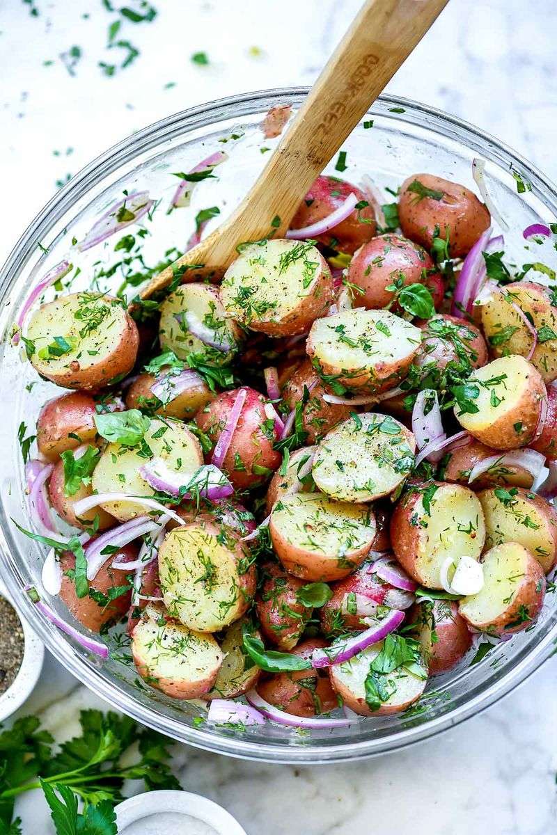 Mayo-Heavy Potato Salad