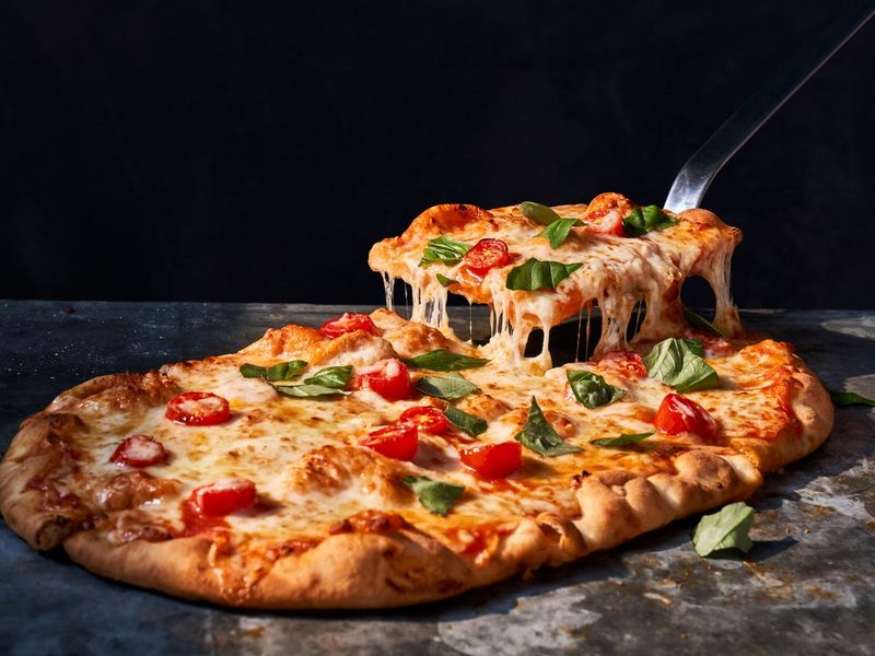Tomato Mozzarella Flatbread