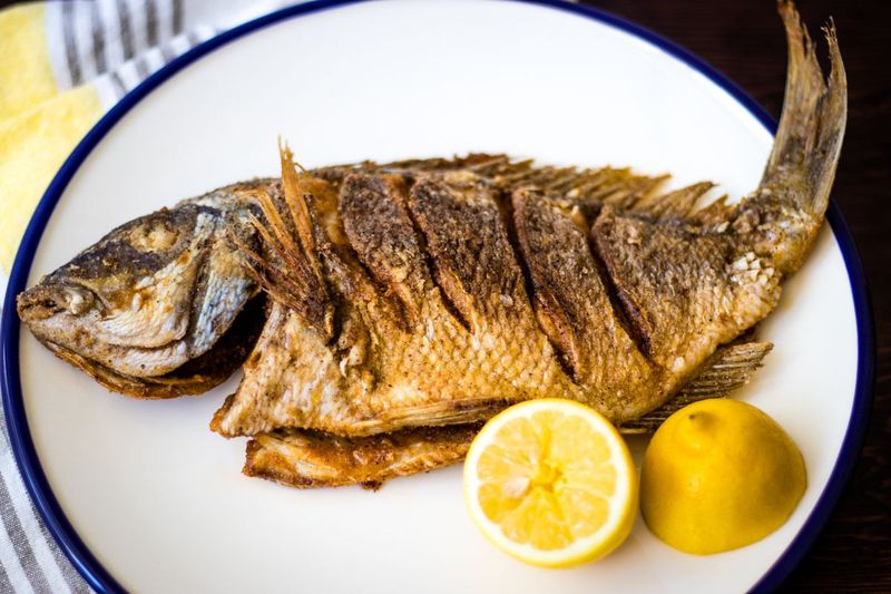 Whole Fried Fish At Cheap Restaurants