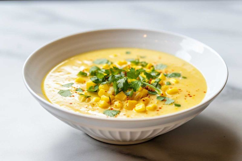 Sweet Potato And Corn Chowder