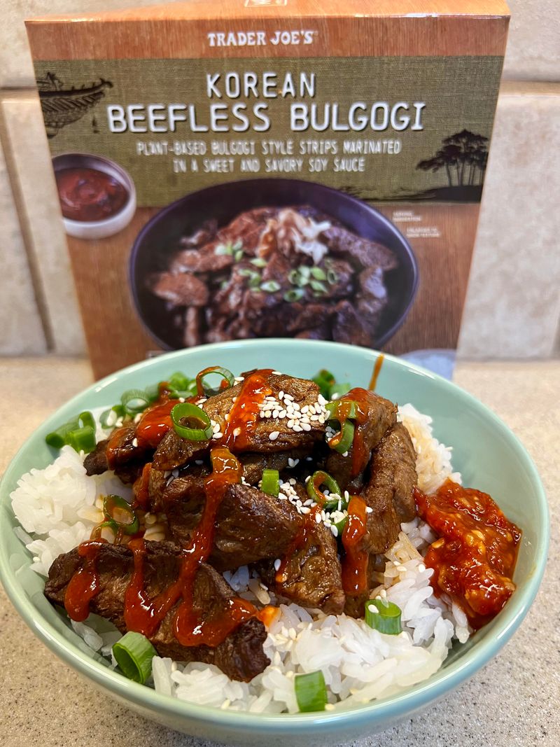 Korean Beefless Bulgogi
