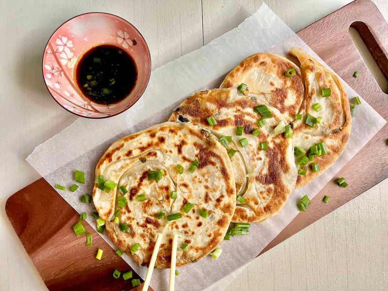 Taiwanese Scallion Pancakes