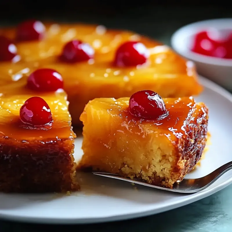 Pineapple Upside-Down Cake