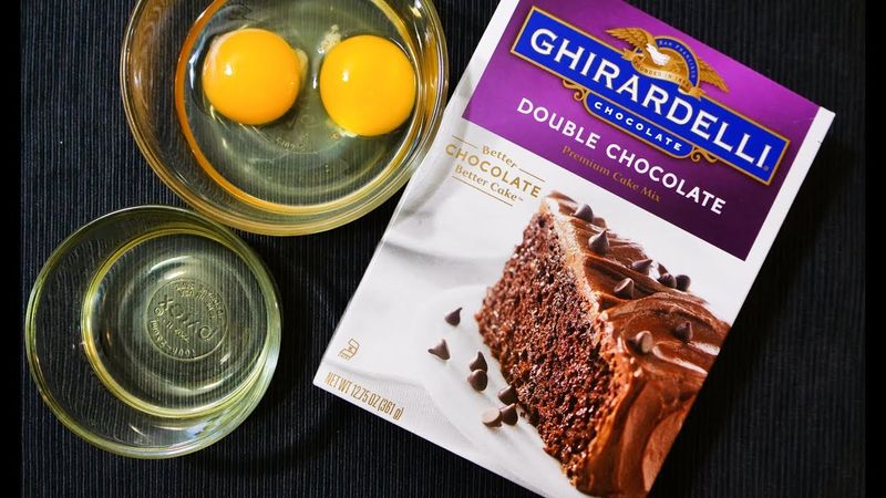 Ghirardelli Double Chocolate Premium Cake Mix