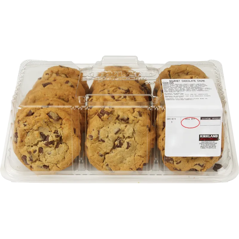 Chocolate Chip Cookies (Especially Pre-Packaged Trays)