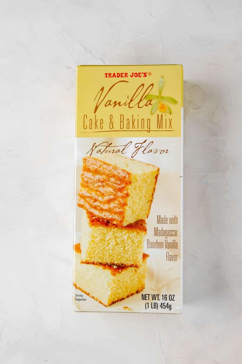 Trader Joe's Vanilla Cake & Baking Mix