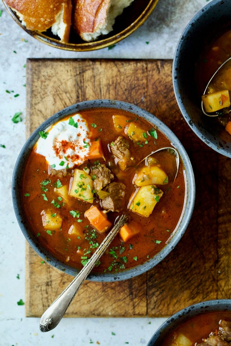 Hungarian Goulash Soup