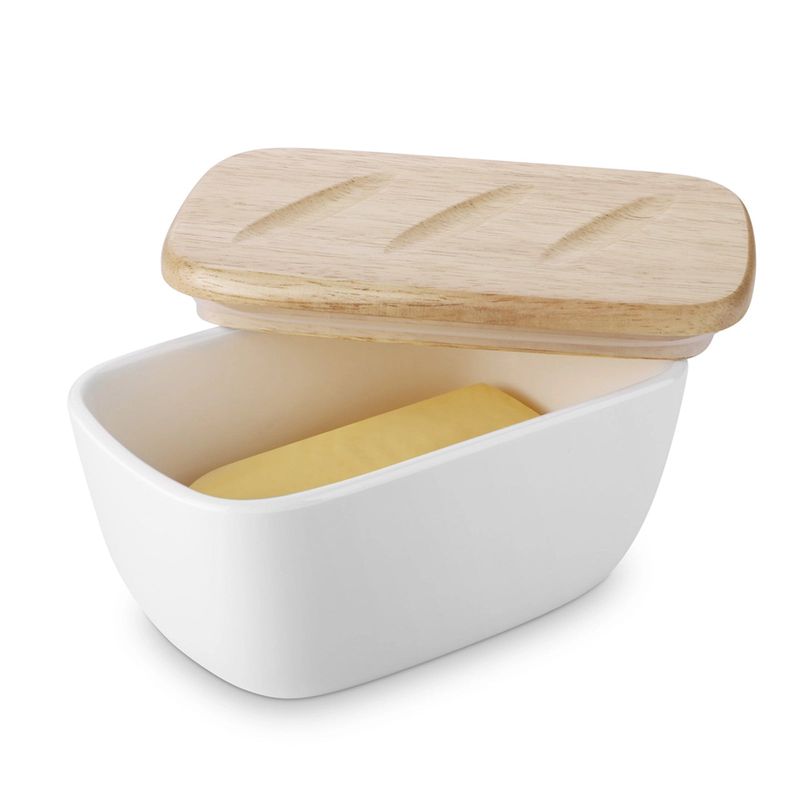 DOWAN Porcelain Butter Dish - Budget-Friendly Elegance