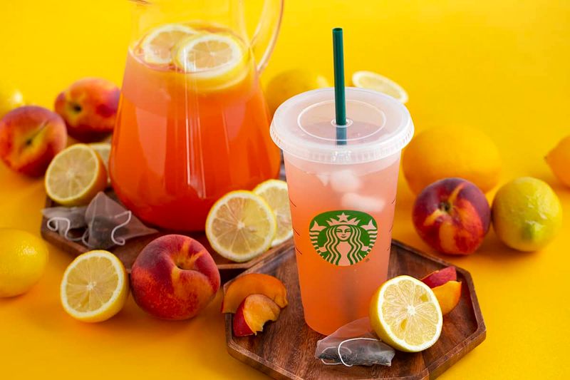 Peach Green Tea Lemonade
