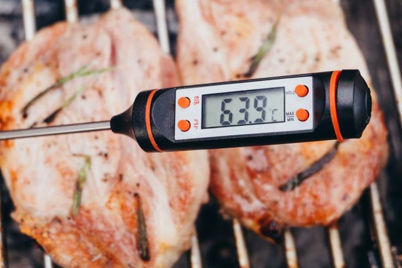 Using A Meat Thermometer