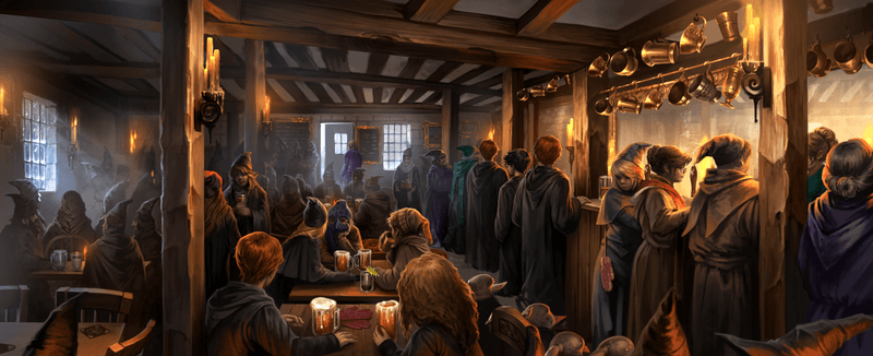 The Three Broomsticks From Harry Potter