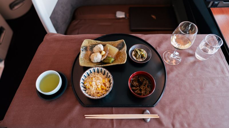 Japan Airlines’ Sushi And Wagyu Experience