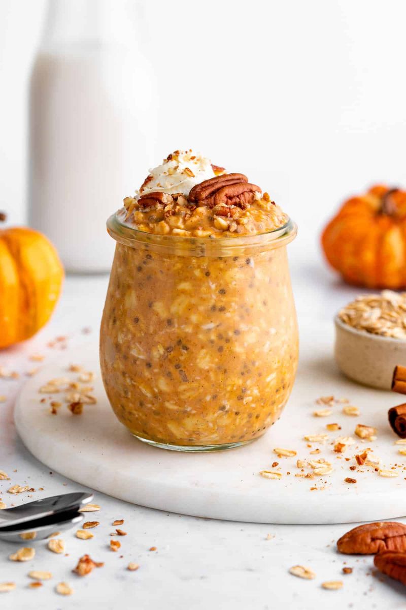 Pumpkin Spice Overnight Oats