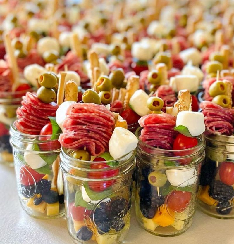 Mini Antipasto Jars
