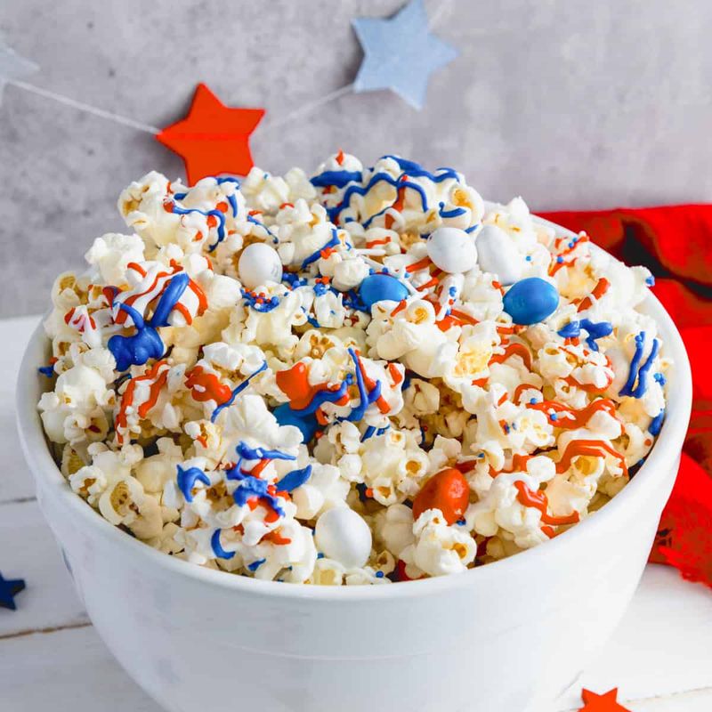 Patriotic Popcorn Mix
