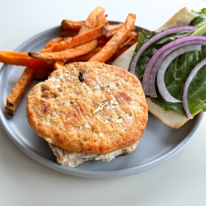 Fresh Salmon Burgers