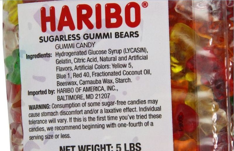 Haribo Sugar-Free Gummy Bears