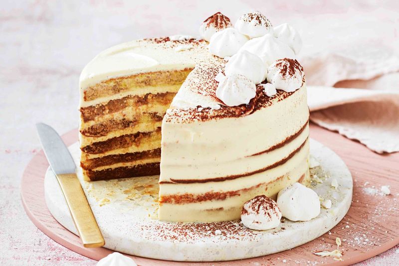 Tiramisu Layer Cake