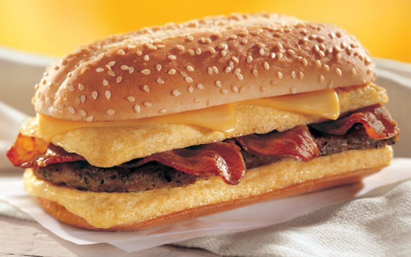 Burger King’s Enormous Omelet Sandwich