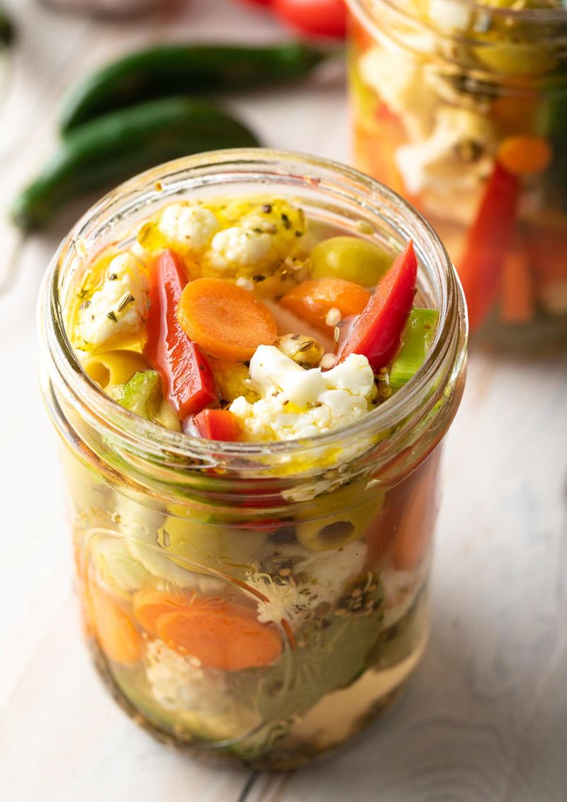 Spicy Pickled Vegetables