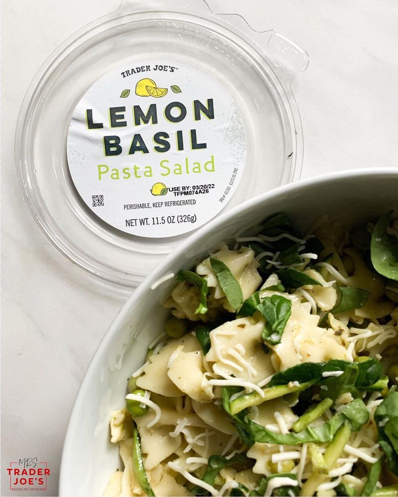 Lemon Basil Pasta Salad
