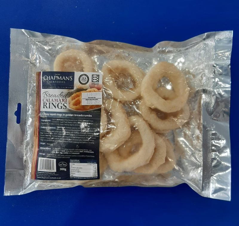 Frozen Calamari Rings