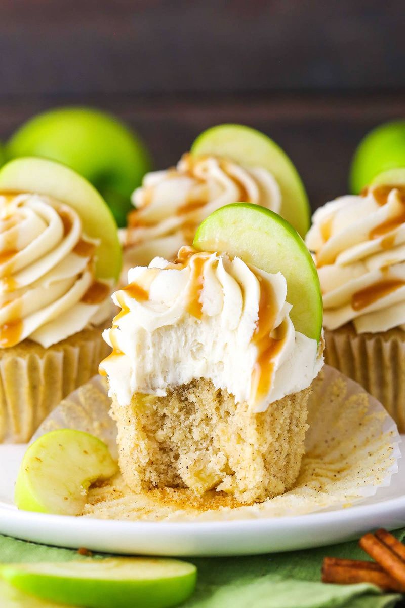 Caramel Apple Pie Cups