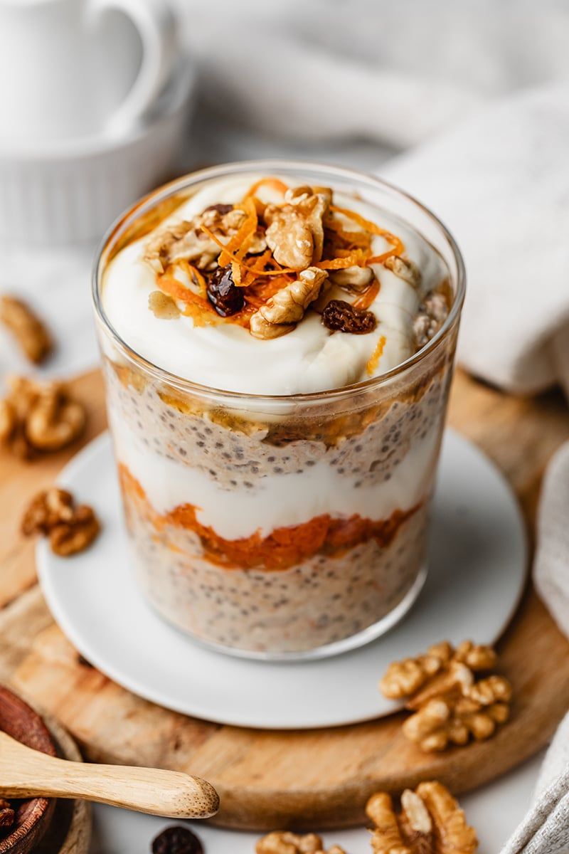 Carrot Cake Overnight Oats