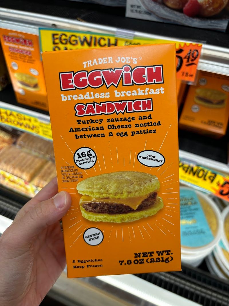 Trader Joe's Eggwich Breadless Breakfast Sandwich