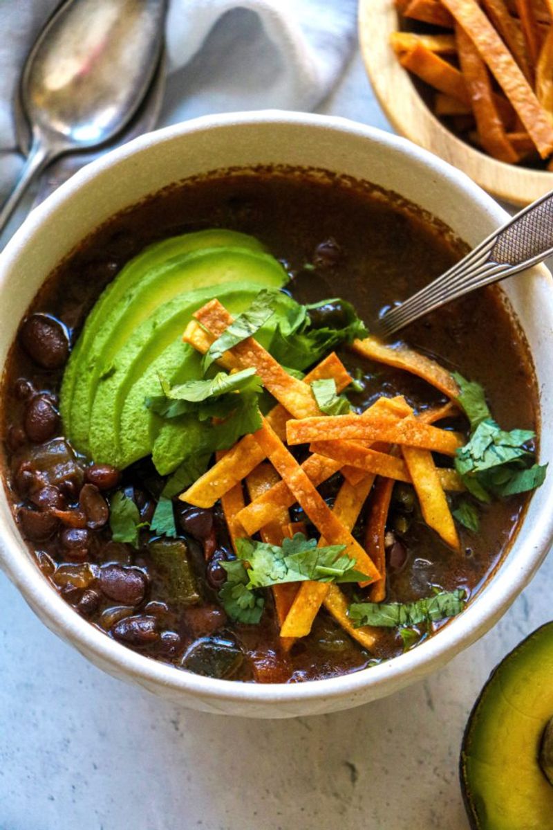 Spicy Black Bean Soup
