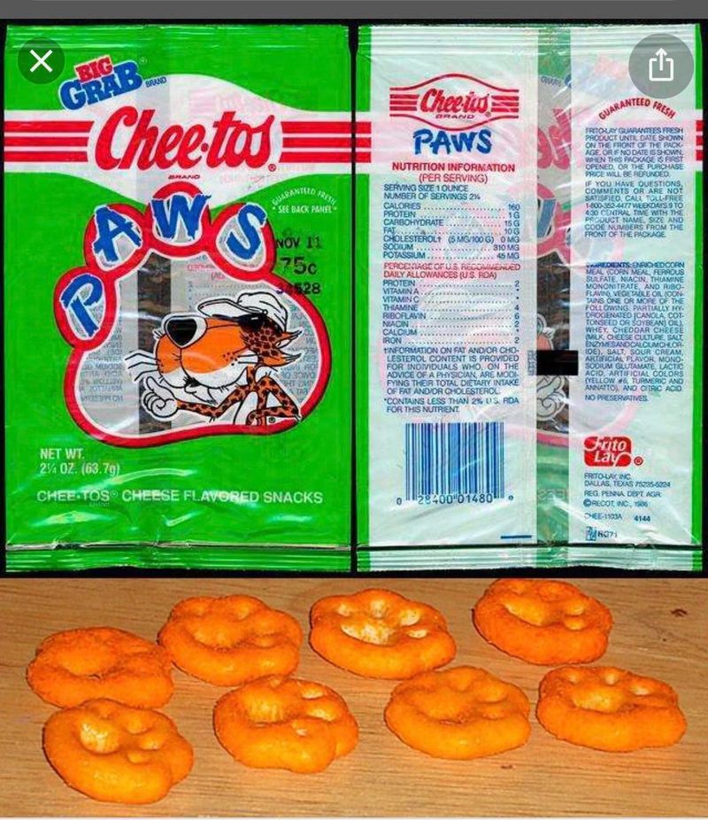 Cheetos Paws