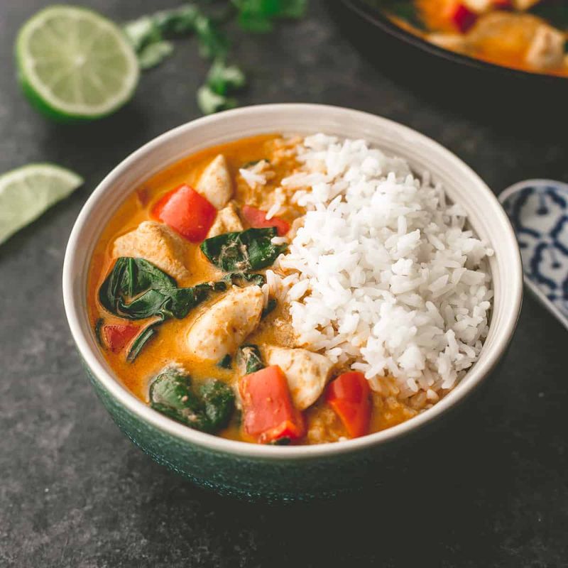 Coconut Curry Chicken Thighs