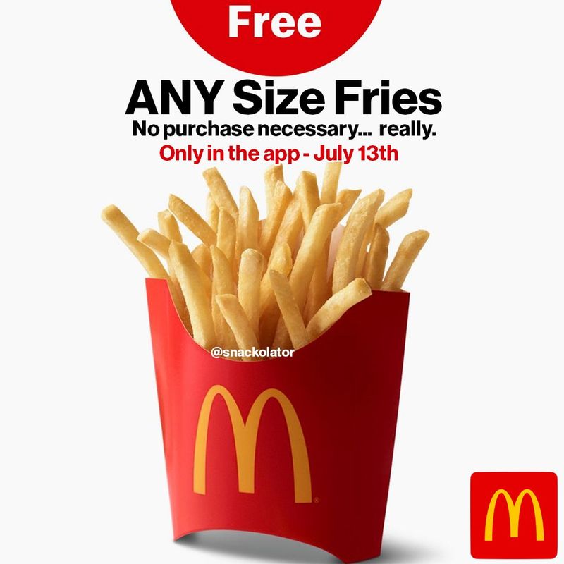 National French Fry Day 2025 Get Free Fries And Offers At McDonald's