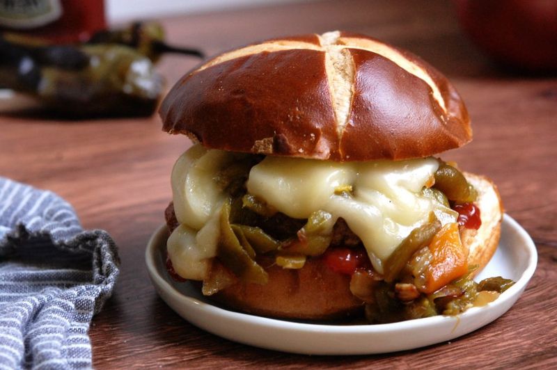 New Mexico – Green Chile Burgers