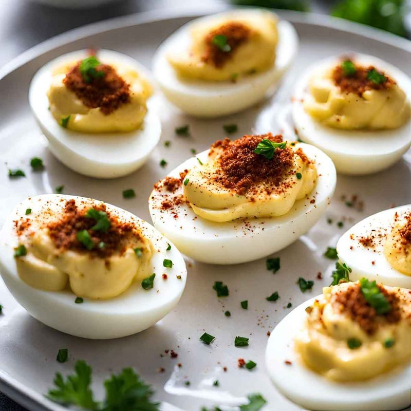 Classic Deviled Eggs With A Twist