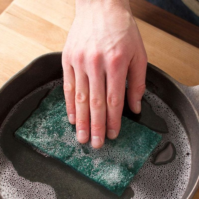 Washing Cast Iron With Soap