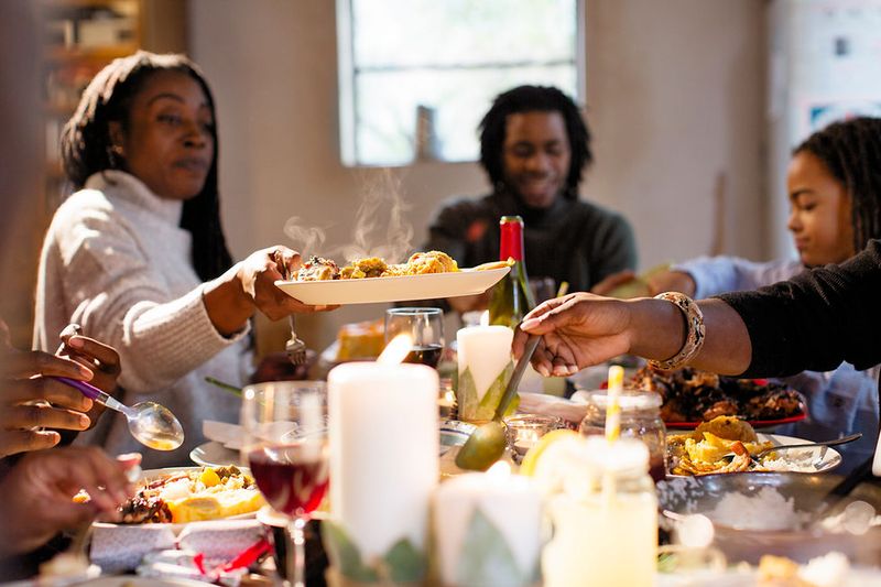 Reaching Across The Table