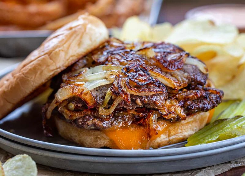 Oklahoma – Fried Onion Burger