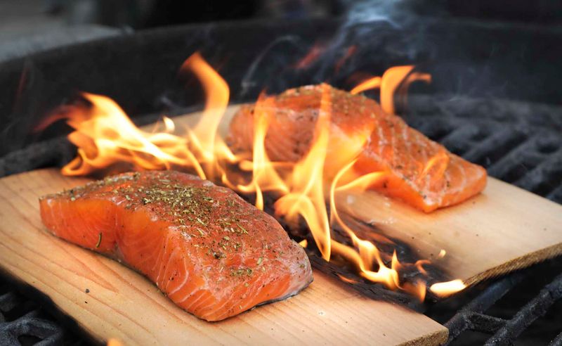 Oregon – Cedar-Planked Salmon