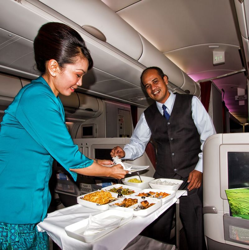 Garuda Indonesia’s Rijsttafel Service