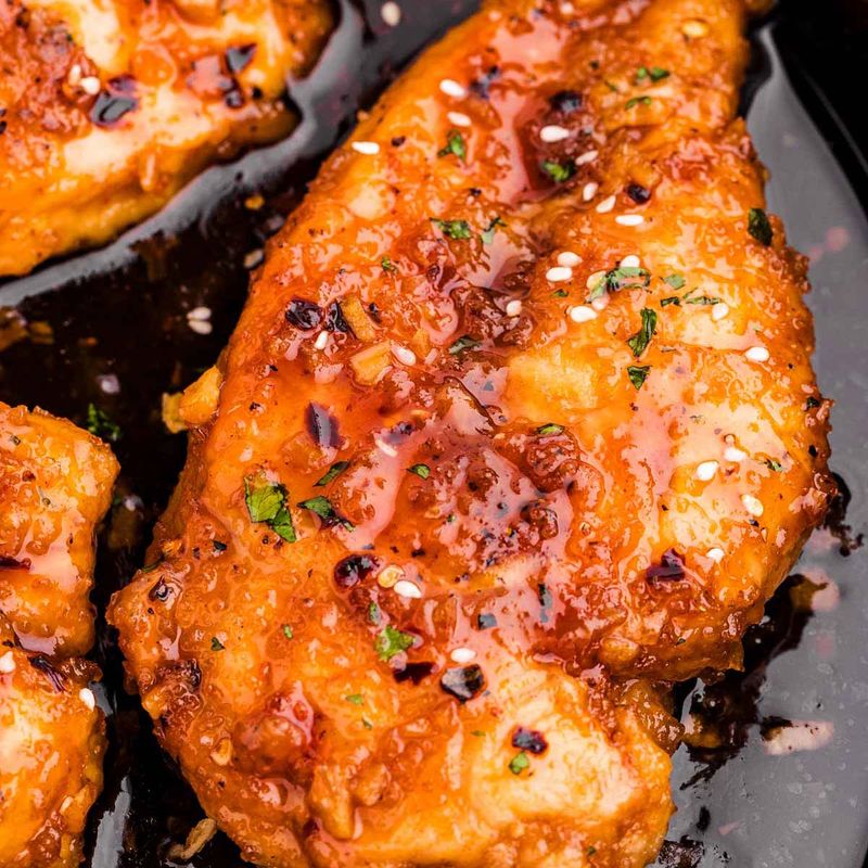 Crispy Honey Garlic Chicken