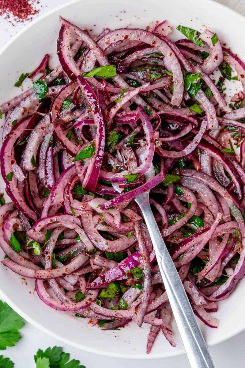 Raw Onion Salad