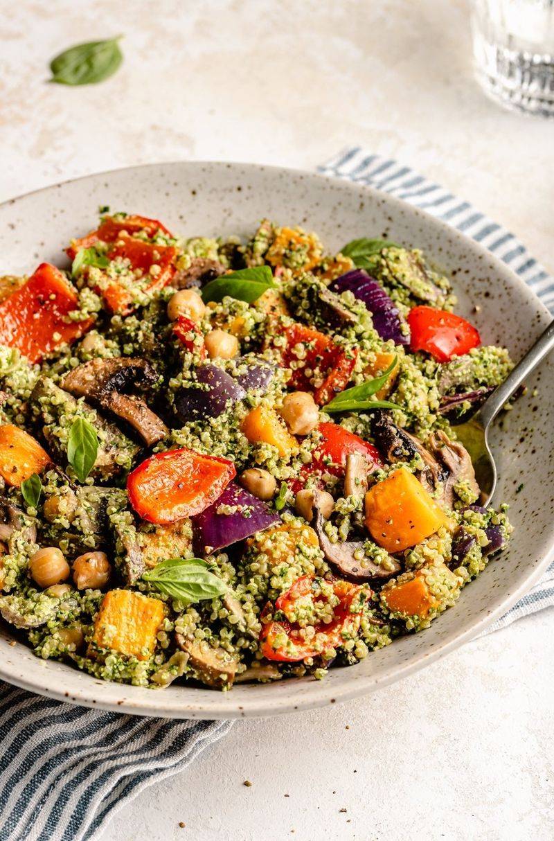 Roasted Vegetable And Quinoa Bowl