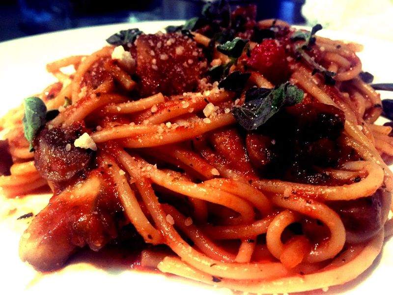 Rudolph Valentino's Spaghetti Pomodoro