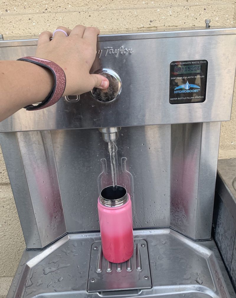 Bring Your Own Water Bottles – Refill For Free!